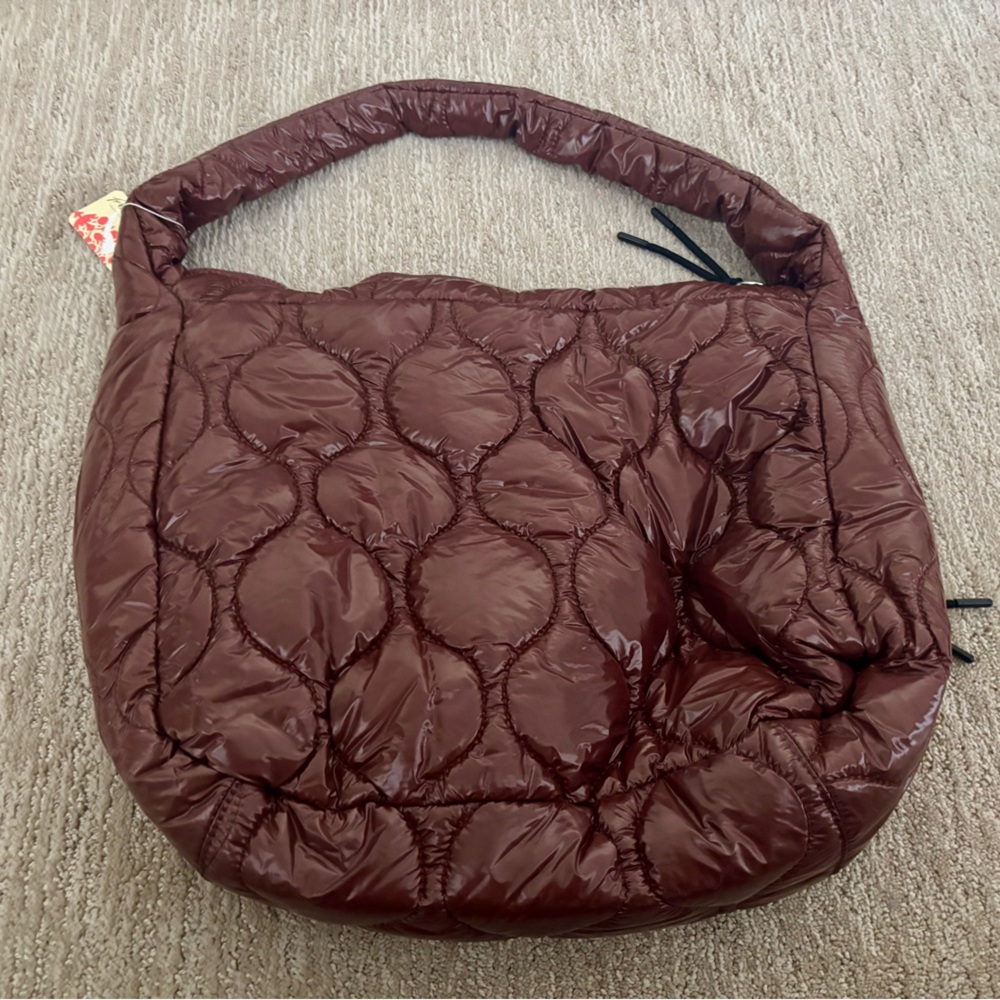 Free People FP Movement Surplus Shine Carryall in Nutshell NWT - Picture 6 of 7